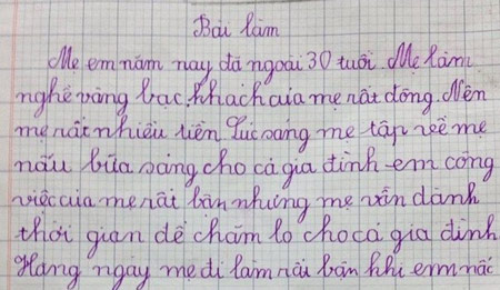Bật mí về cậu bé với bài văn tả bố lười - 2