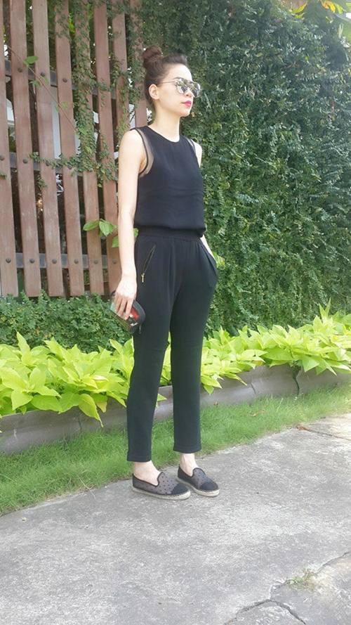 Cân sắc Hà Hồ, Thanh Hằng khi diện cây đen - 5