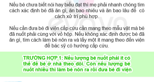 Cẩm nang xử lý khi con nuốt dị vật - 2