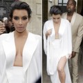 Làng sao - Kim Kardashian sexy trong tiệc cưới tại lâu đài