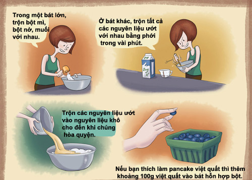 Tự làm bánh pancake chay cực dễ - 2