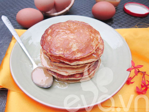 Tự làm bánh pancake chay cực dễ - 7