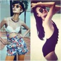 Thời trang - Sao Việt phô diễn ngực phẳng lỳ với bikini
