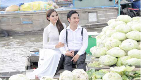 Ảnh cưới bên sông nước của Ninh Hoàng Ngân - 11