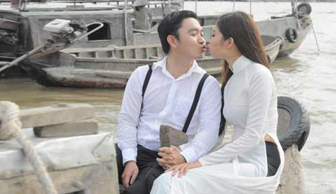 Ảnh cưới bên sông nước của Ninh Hoàng Ngân - 3