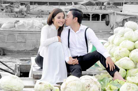 Ảnh cưới bên sông nước của Ninh Hoàng Ngân - 7