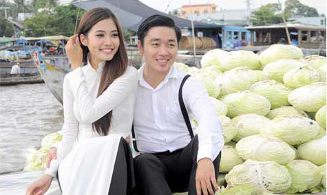 Ảnh cưới bên sông nước của Ninh Hoàng Ngân - 9