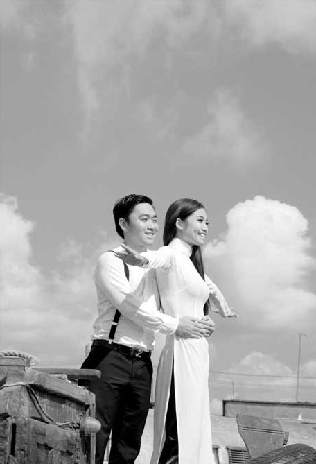 Ảnh cưới bên sông nước của Ninh Hoàng Ngân - 2
