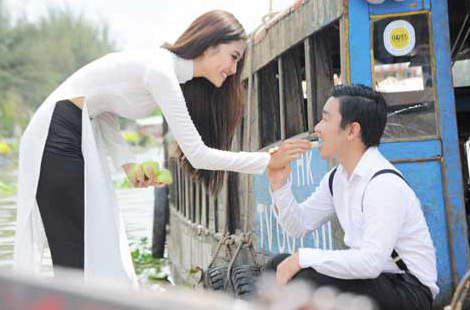 Ảnh cưới bên sông nước của Ninh Hoàng Ngân - 10