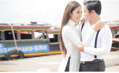 Ảnh cưới bên sông nước của Ninh Hoàng Ngân - 12