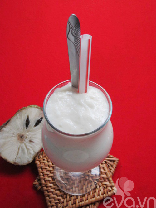 Sinh tố mãng cầu thơm mát, bổ dưỡng - 9