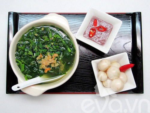 3 món canh mùng tơi thanh mát - 1