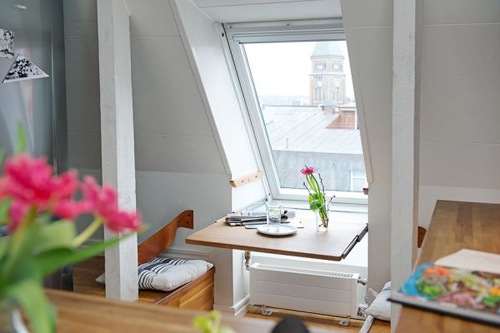 Căn hộ 42m2 trần thấp vẫn thoáng mát - 10