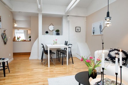 Căn hộ 42m2 trần thấp vẫn thoáng mát - 3