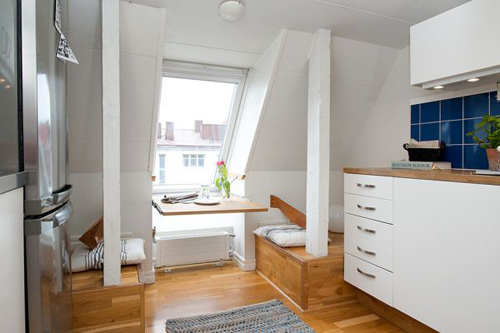 Căn hộ 42m2 trần thấp vẫn thoáng mát - 8