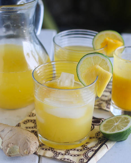 Nước dứa gừng siêu mát, dễ làm - 4