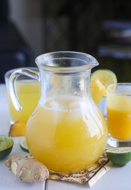 Nước dứa gừng siêu mát, dễ làm - 3