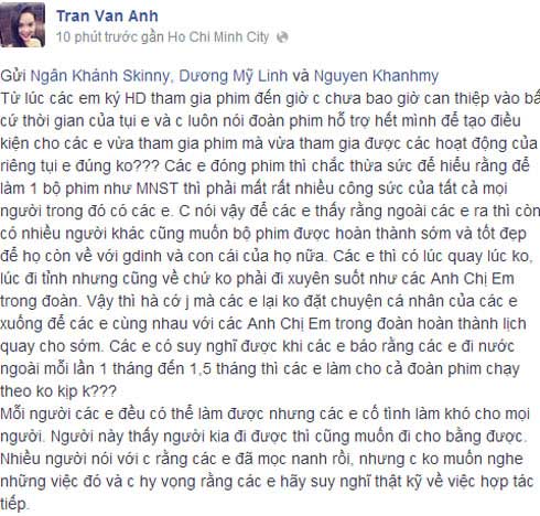 Khánh My: quot;Đừng lôi tôi vào việc không liên quanquot; - 1