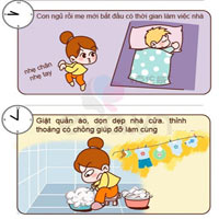 Truyện tranh hot: Sự khác biệt khi làm mẹ