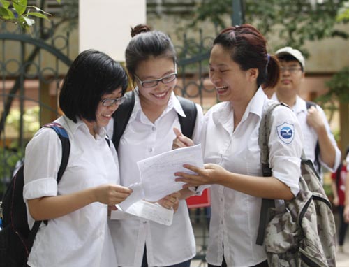 Môn Ngoại ngữ: Thí sinh hào hứng với đề thi quot;lạquot; - 3