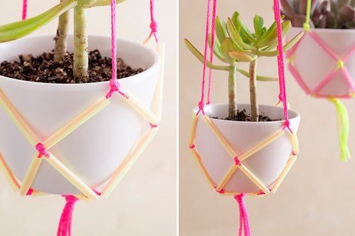 Ngôi nhà xinh xắn với giỏ treo cây sáng tạo - 9