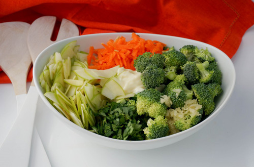 Salad táo thập cẩm cực đơn giản - 2