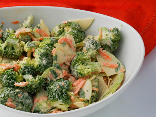 Salad táo thập cẩm cực đơn giản - 4