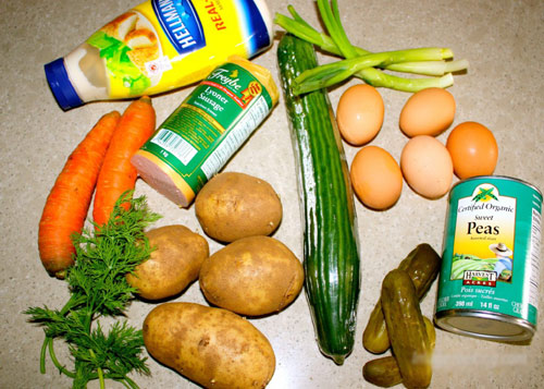 Salad củ quả làm bữa cơm thêm cuốn hút - 1
