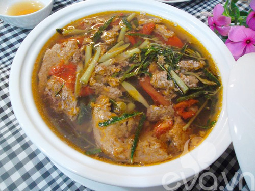 Giản dị với canh cua rau rút - 11