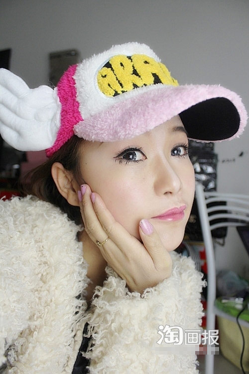 Cô gái xấu thành xinh sau 5 phút make-up - 16