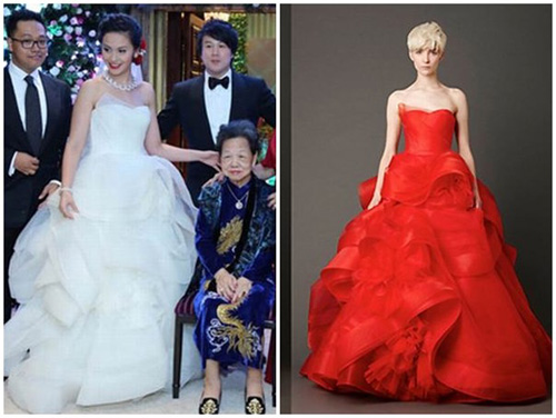 Soi váy cưới trăm triệu của người đẹp showbiz Việt - 11