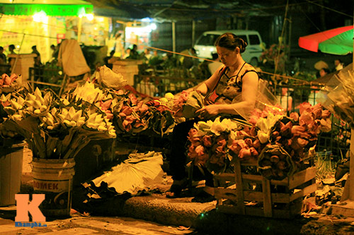 Chợ sen sớm ở Hà thành - 14