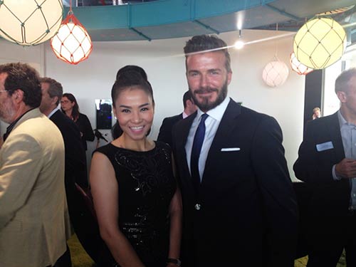 Sao Việt và những cuộc quot;chạm tránquot; Beckham - 2