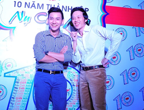 Cha con Hoài Linh tình cảm chọc ghẹo nhau - 2