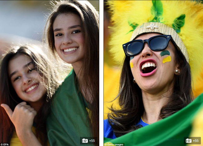 Vào lúc 0h ngày hôm nay, 13/6, (theo giờ Việt Nam), lễ khai mạc World Cup 2014 rực rỡ sắc màu mang đậm bản chất đất nước của những vũ điệu Sampa đã diễn ra. Trên khán đài, rất đông cổ động viên nữ đã có mặt trong ngày hội thể thao lớn nhất hành tinh.
