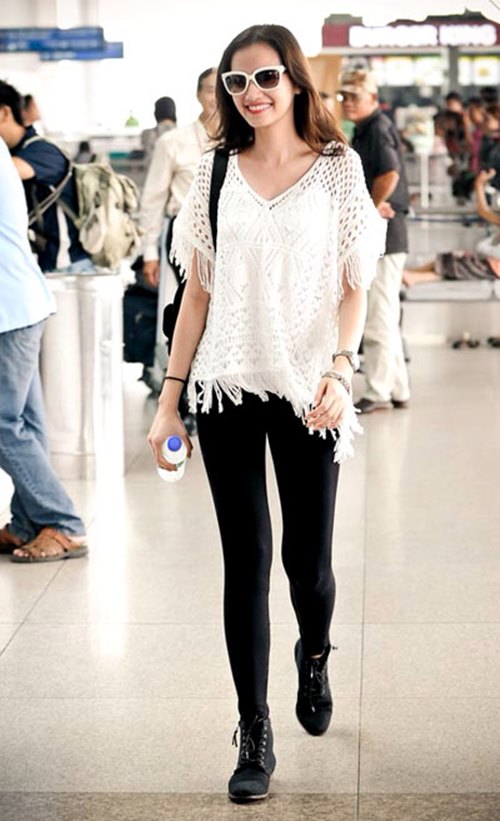 Sao Việt xuống phố như sải bước trên sàn catwalk - 14