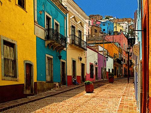 Dạo quanh con phố mang sắc màu cổ tích ở Mexico - 5
