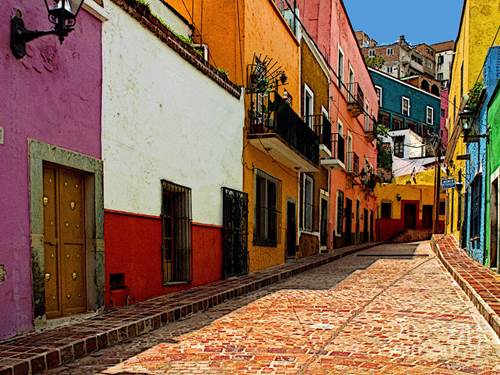 Dạo quanh con phố mang sắc màu cổ tích ở Mexico - 11