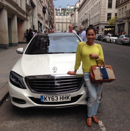 Thu Minh đi siêu xe 4,6 tỷ ở London - 10