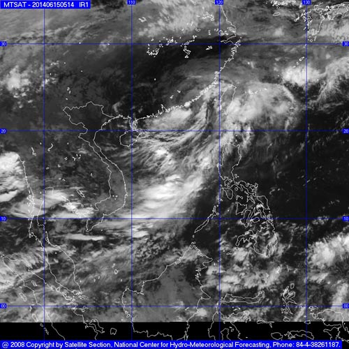 Bão số 1 đã đổ bộ vào Trung Quốc - 1