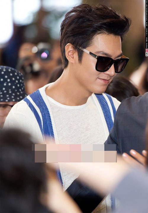 Lee Min Ho điển trai, rạng rỡ ở sân bay - 4