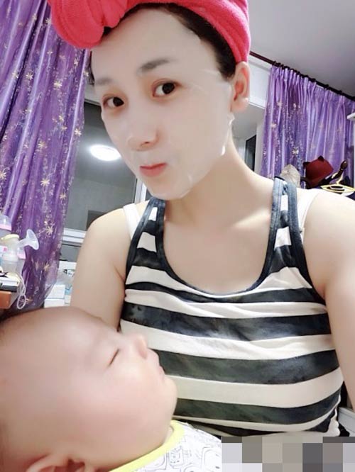 Bầu 9x trắng mịn nhờ mặt nạ hoa hồng - 3