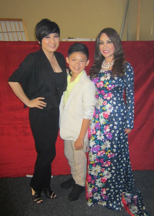 Con trai Bằng Kiều tự tin đi diễn ở Mỹ - 3