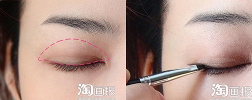 Trang điểm mắt một mí thành mắt hai mí - 4