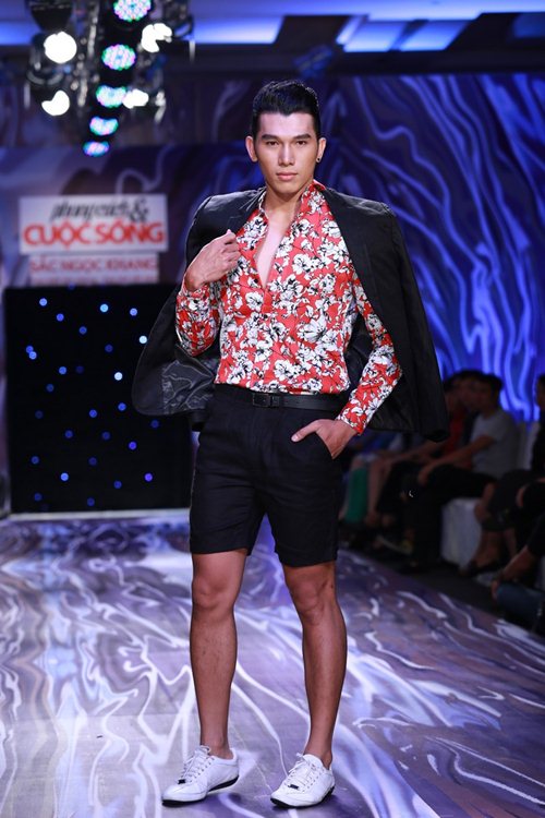Hè 2014: Thời trang nam giới ngập tràn họa tiết hoa - 14