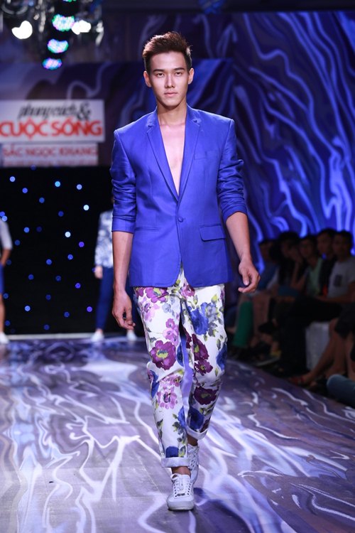 Hè 2014: Thời trang nam giới ngập tràn họa tiết hoa - 3