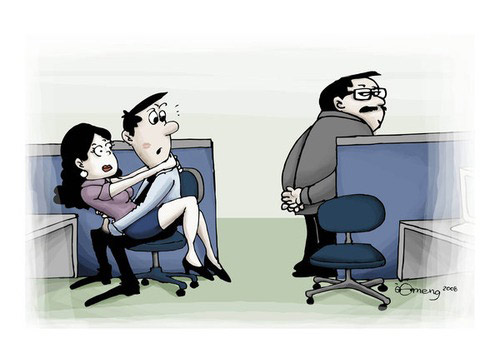 Tình công sở, đừng dại lao vào - 2