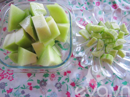 Tự tay làm sinh tố dưa xanh thanh mát - 2