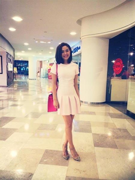 Phút nhí nhảnh đáng yêu của Jennifer Phạm - 9