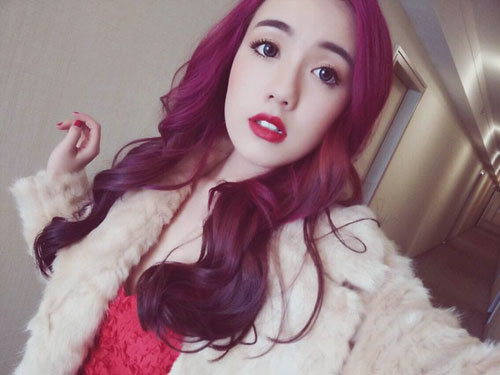 Đầu mùa, Sao Việt mê mệt tóc màu tím - 9